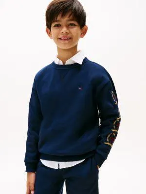 Kids' Crest Logo Sweatshirt