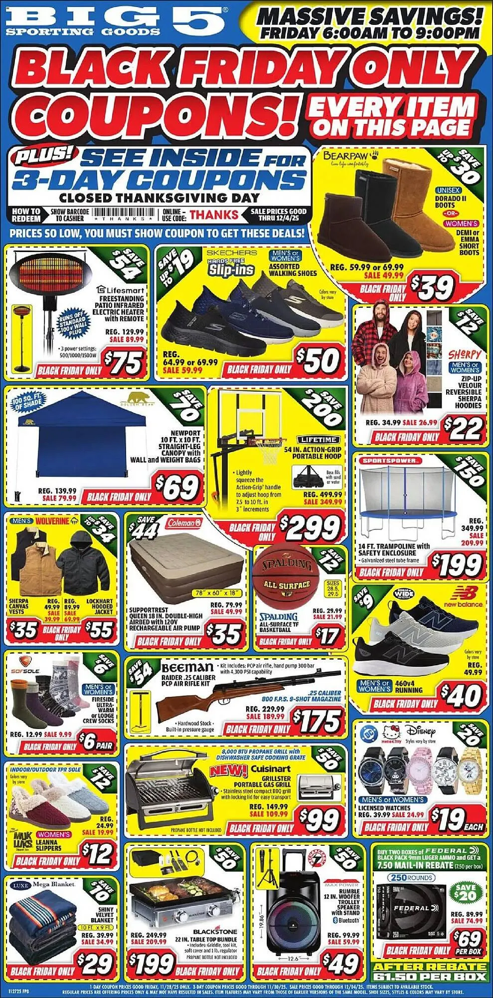 Big 5 weekly ad - 1