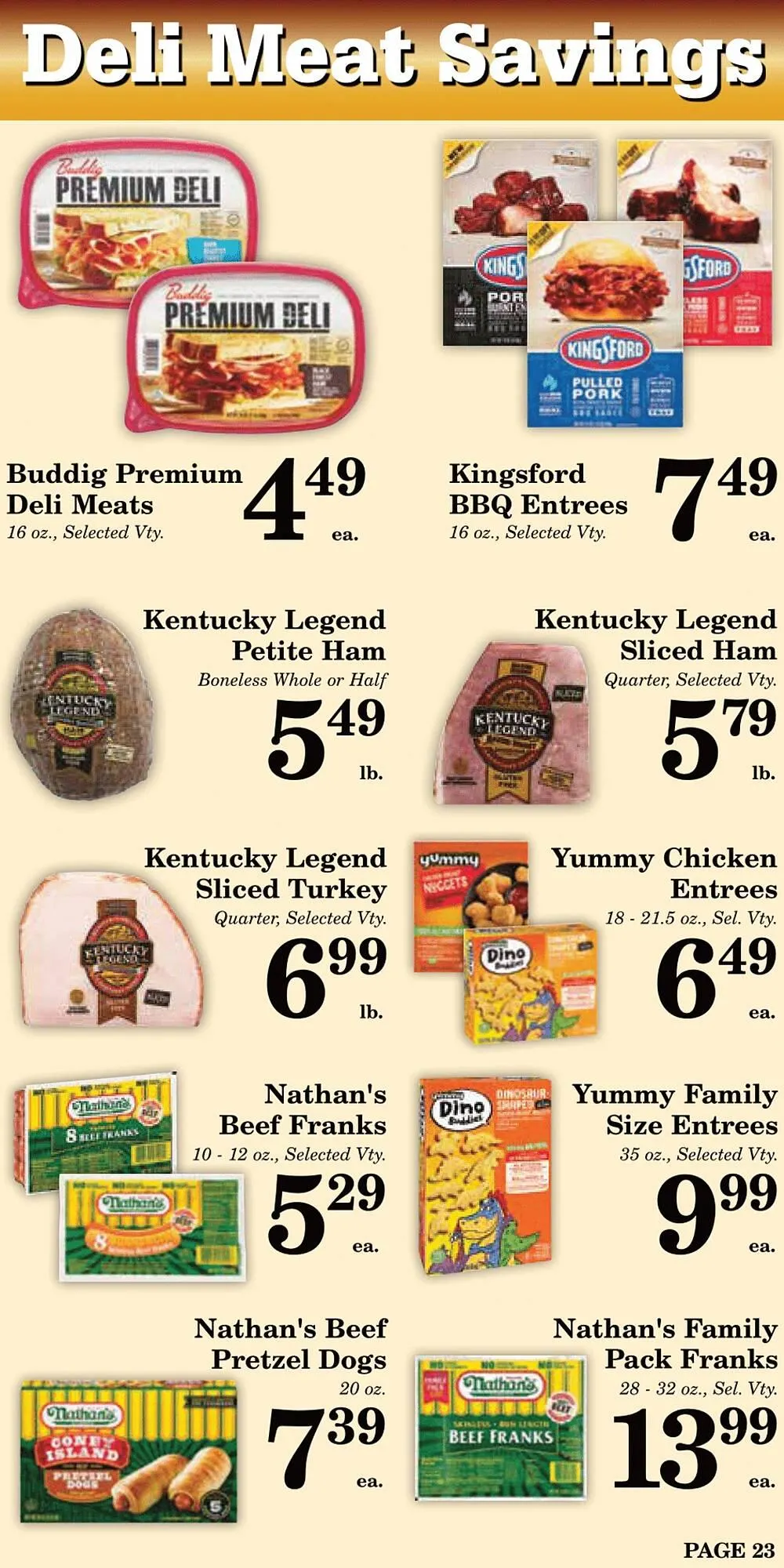Weekly ad Harvest Foods ad from July 2 to July 29 2025 - Page 24