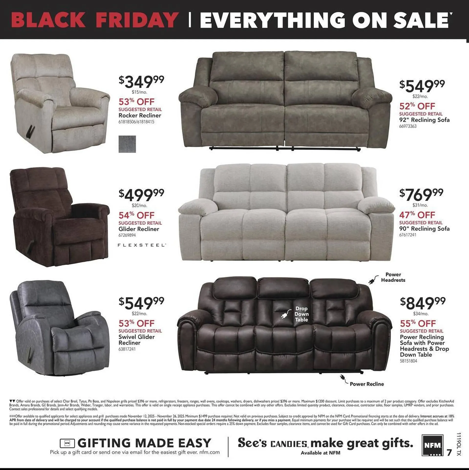 Weekly ad Nebraska Furniture Mart weekly ad from November 19 to November 26 2025 - Page 7
