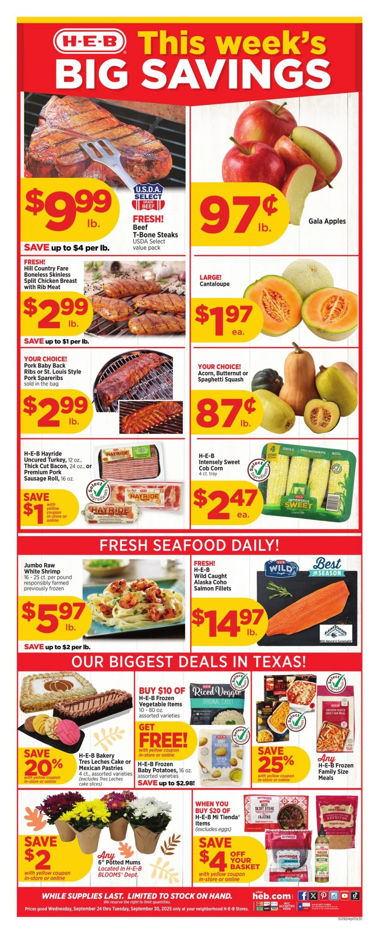 H-E-B Current weekly ad - 1