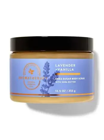 Lavender Vanilla Shea Sugar Body Scrub