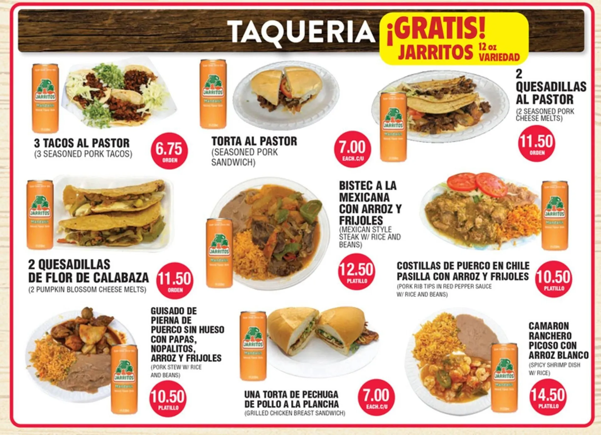 Weekly ad Carnicerias Jimenez Weekly Ad from May 7 to May 13 2025 - Page 1