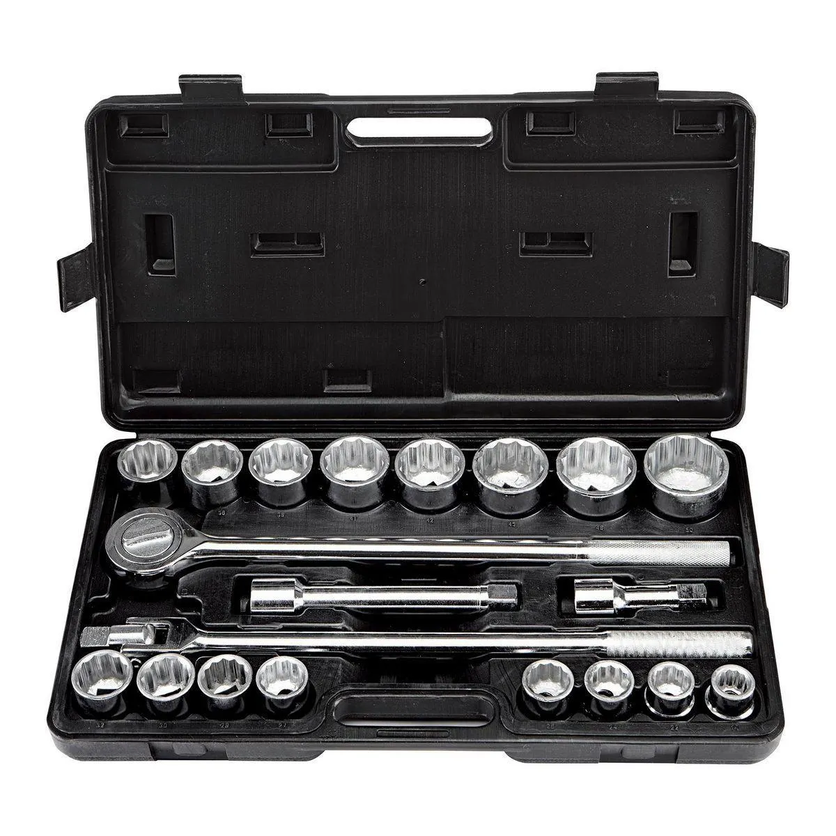 3/4 in. Drive Metric Jumbo Socket Set, 20-Piece