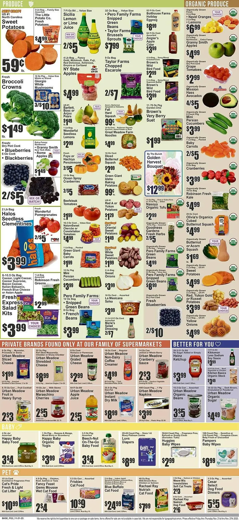 Weekly promotion Key Food circular spanning from November 21 to November 27 2025 - Page 4 for Catalogue 365