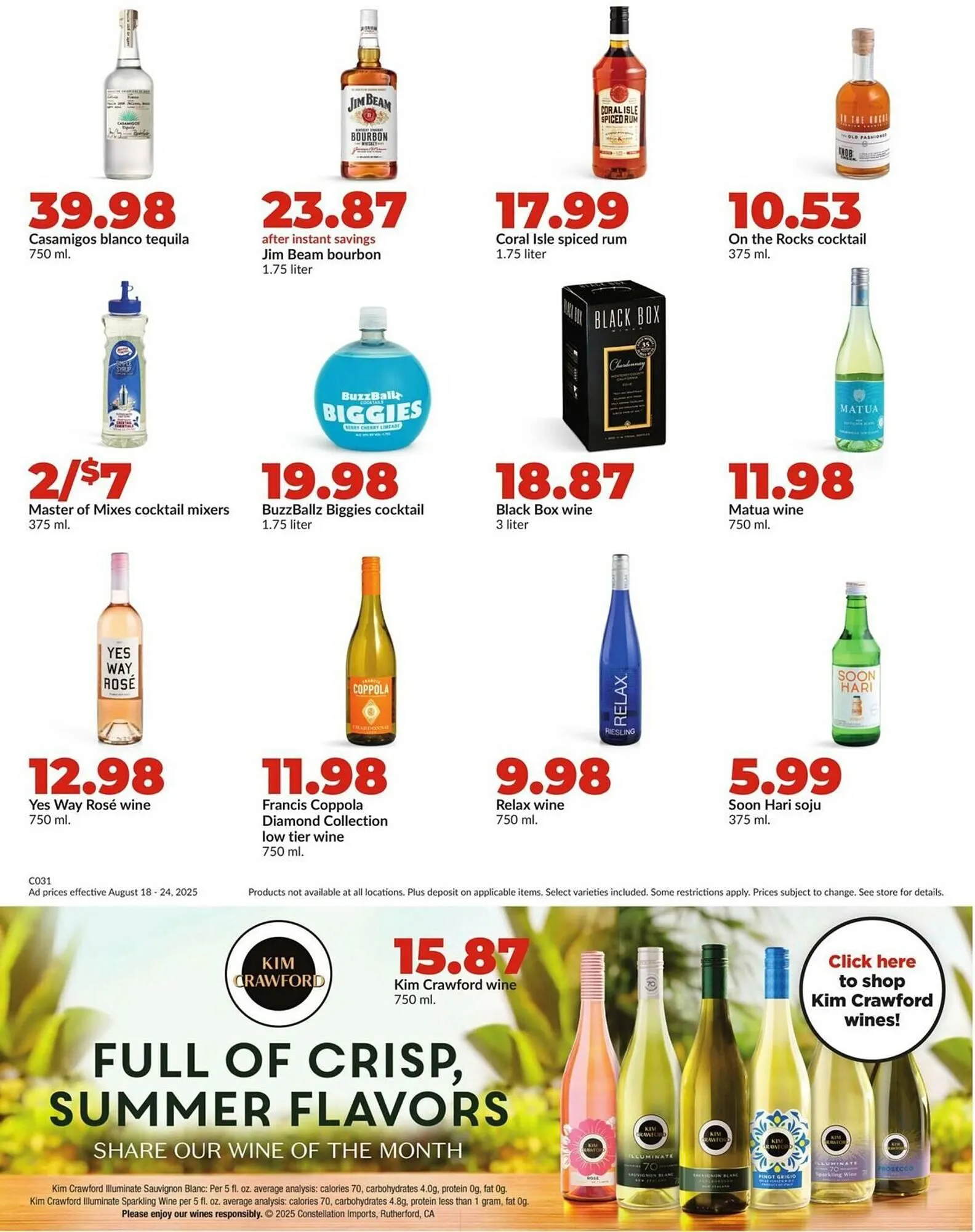 Weekly ad Hy-Vee Weekly Ad from August 18 to August 24 2025 - Page 40