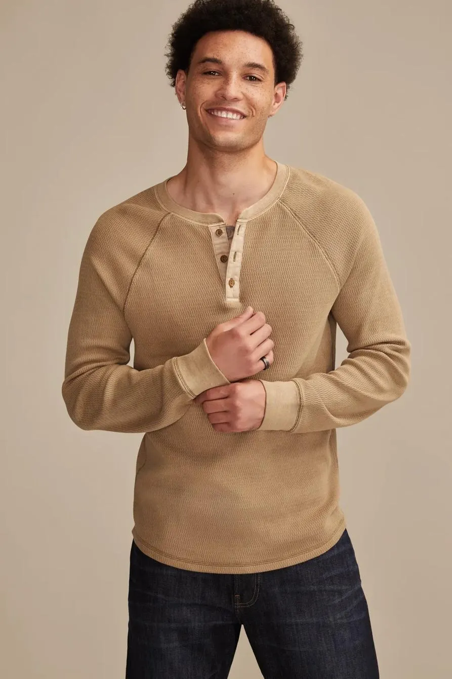 birdseye thermal henley