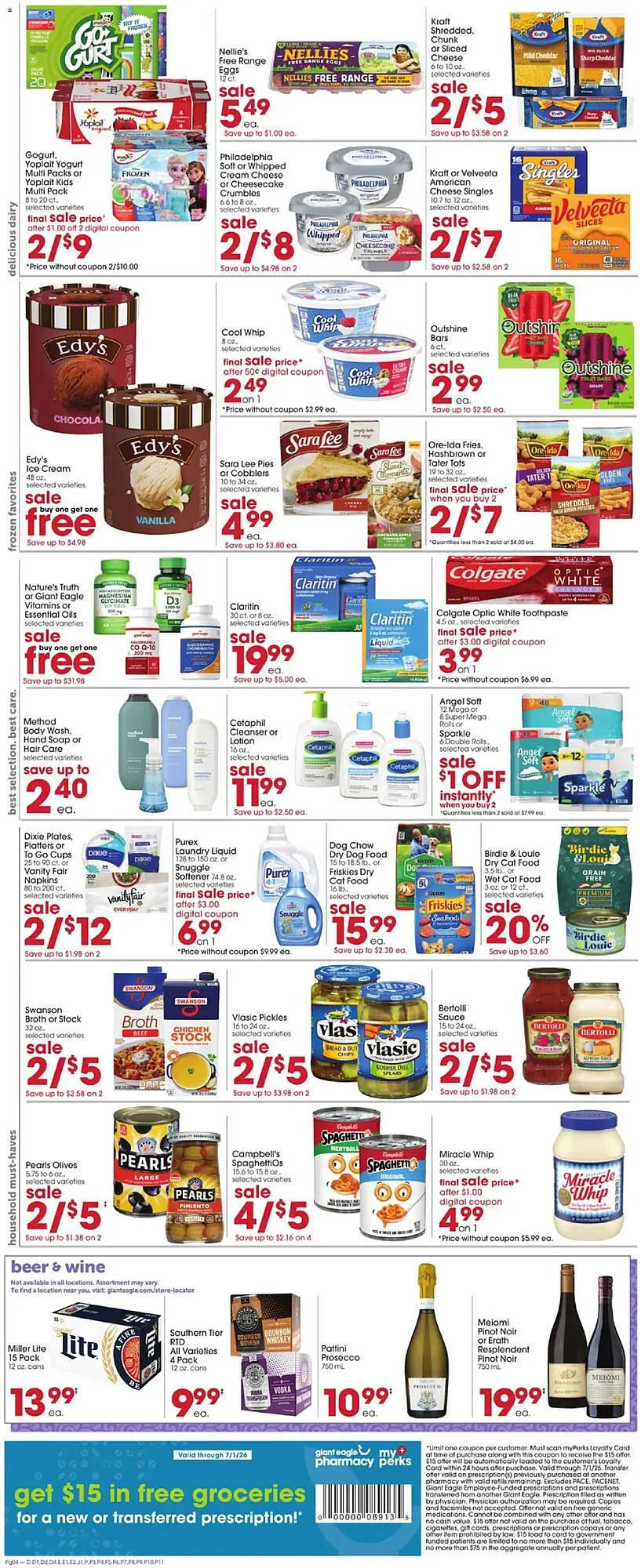 Weekly ad Giant Eagle weekly ad from April 2 to April 9 2026 - Page 4