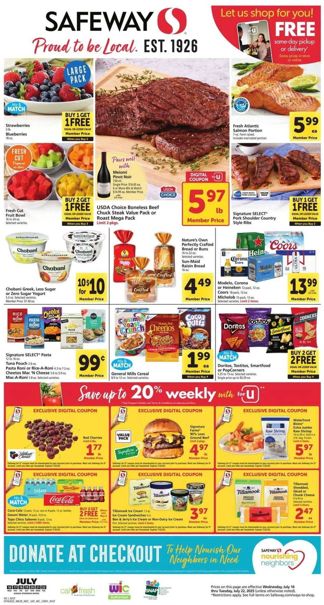 Safeway Current weekly ad - 1