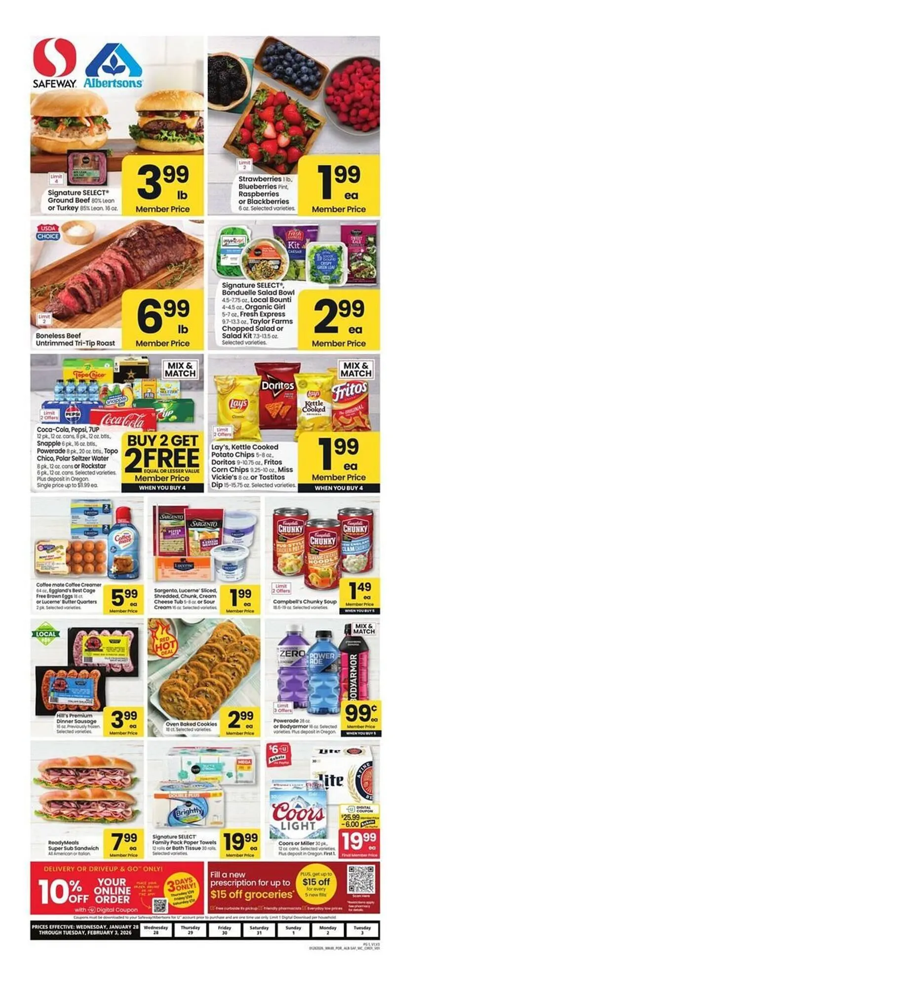 Albertsons weekly ad - 1