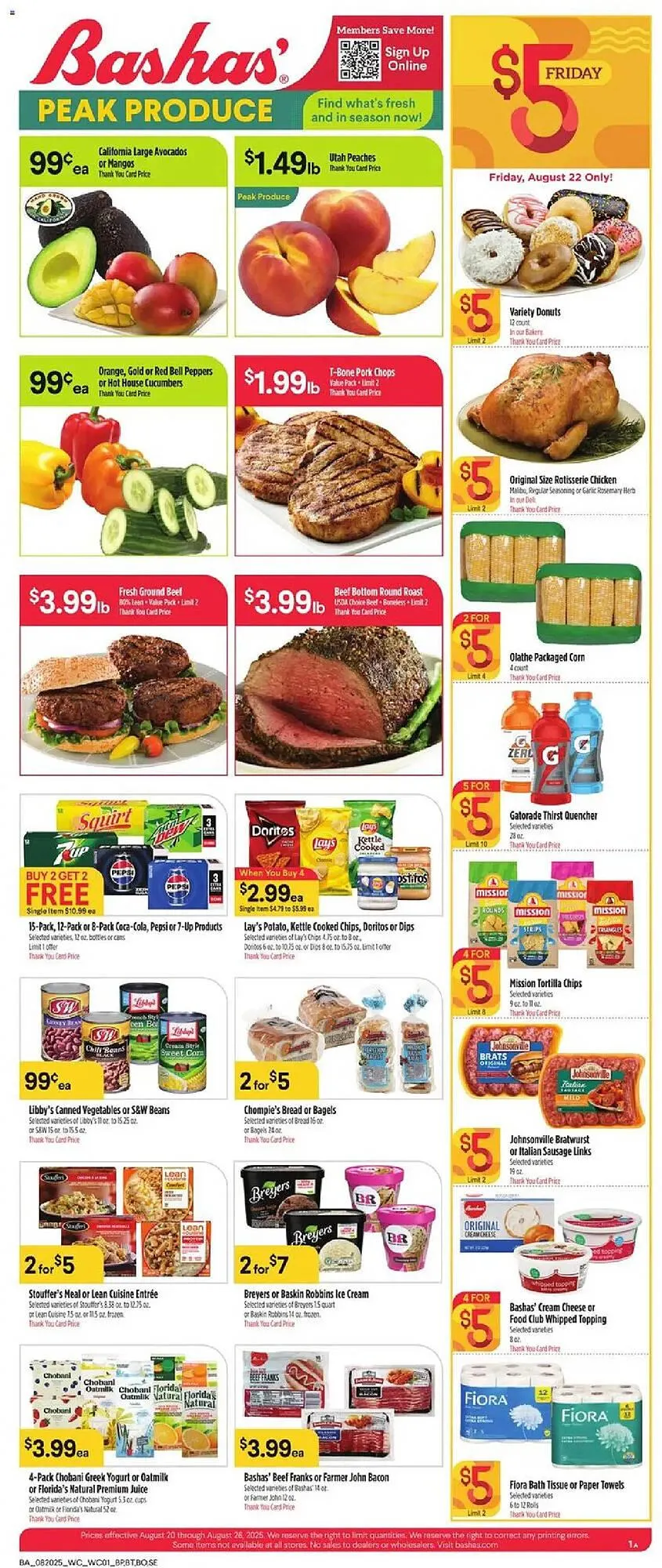 Bashas Weekly Ad - 1
