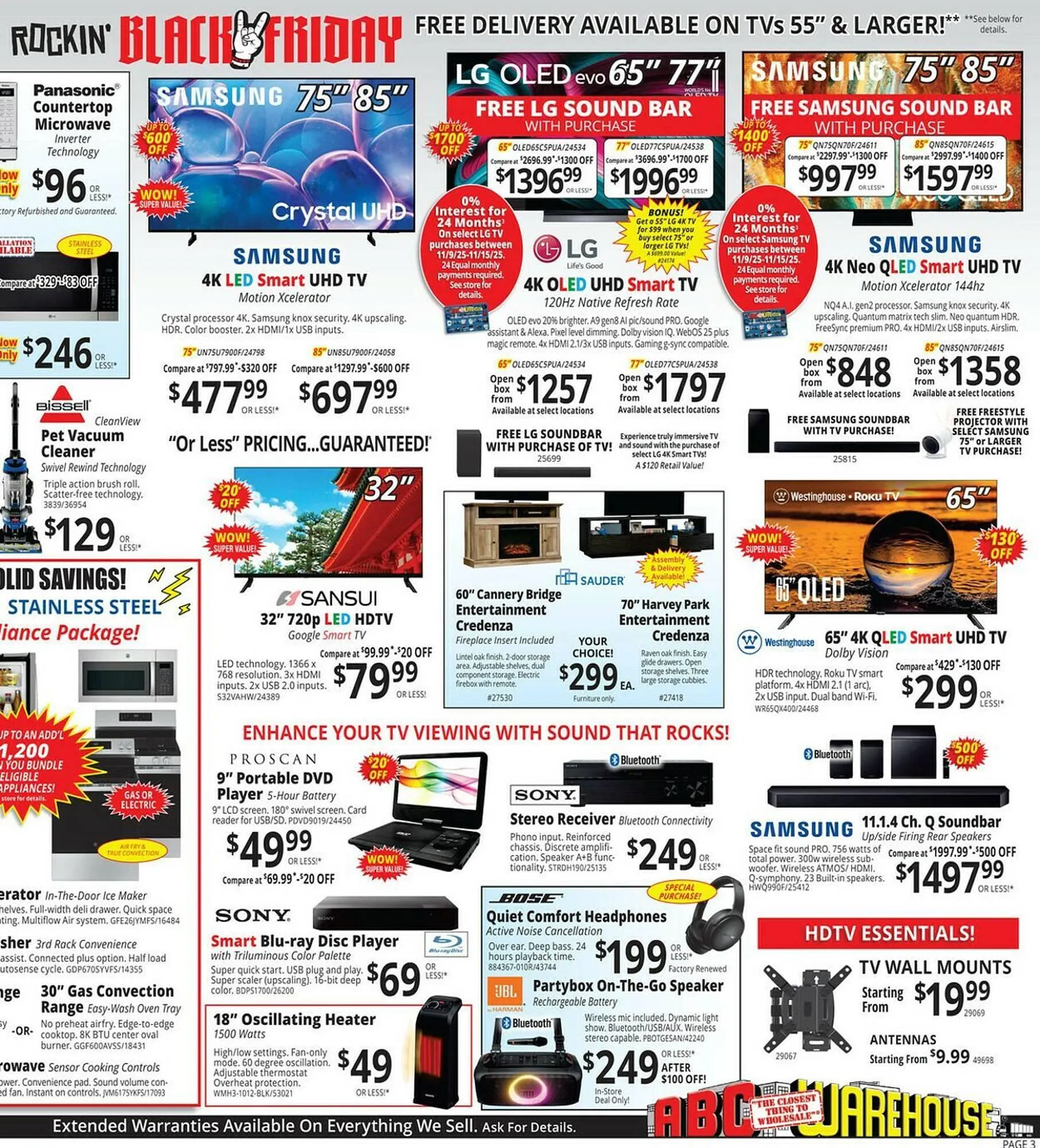 Weekly ad ABC Warehouse weekly ad from November 9 to November 15 2025 - Page 3