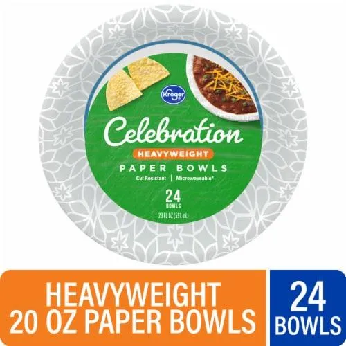 Kroger® Celebration Heavyweight Paper Bowls