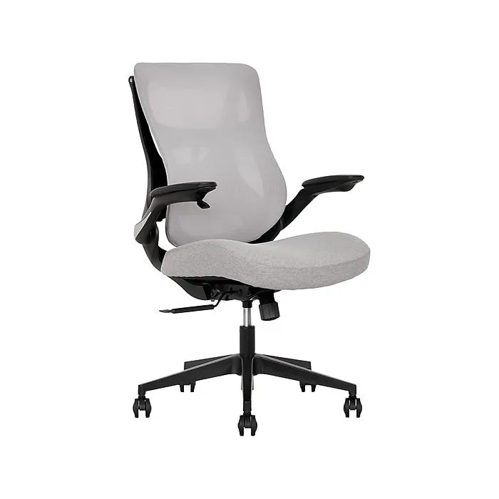 Beautyrest ErgoMax Ergonomic Mesh/Fabric Swivel Task Chair,