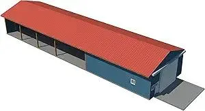 Pole Barns - Shed Plans DIY Outdoor Storage Shed Building Plan 30' Build Your Own