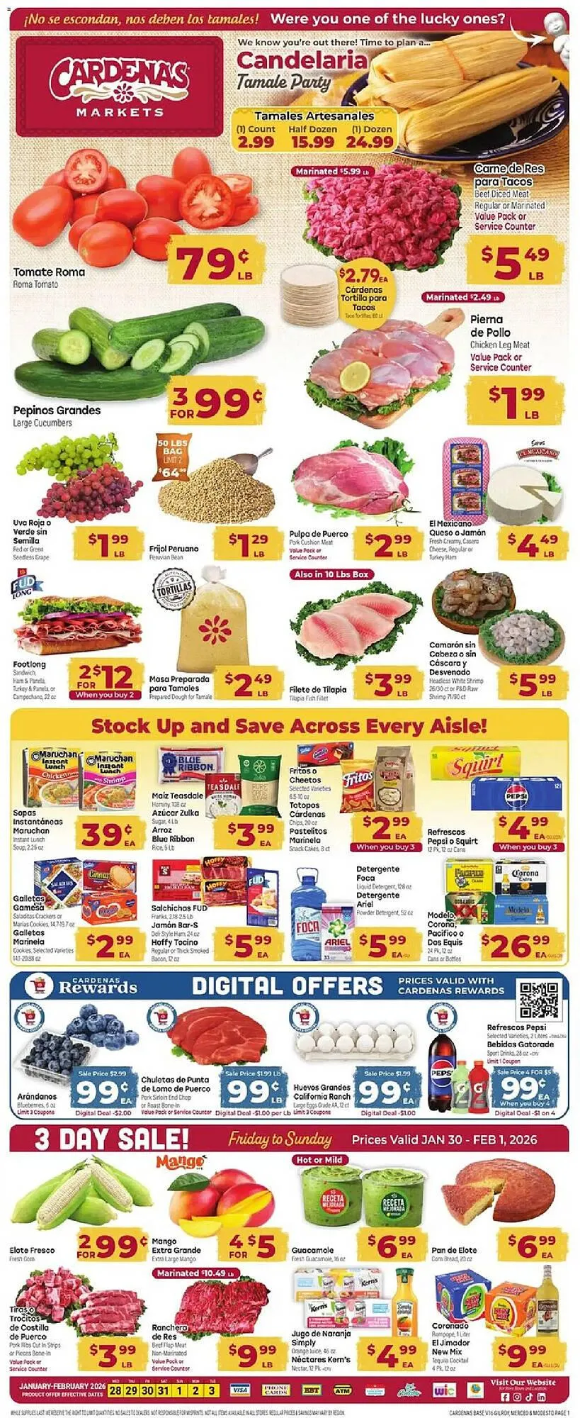 Cardenas weekly ad - 1