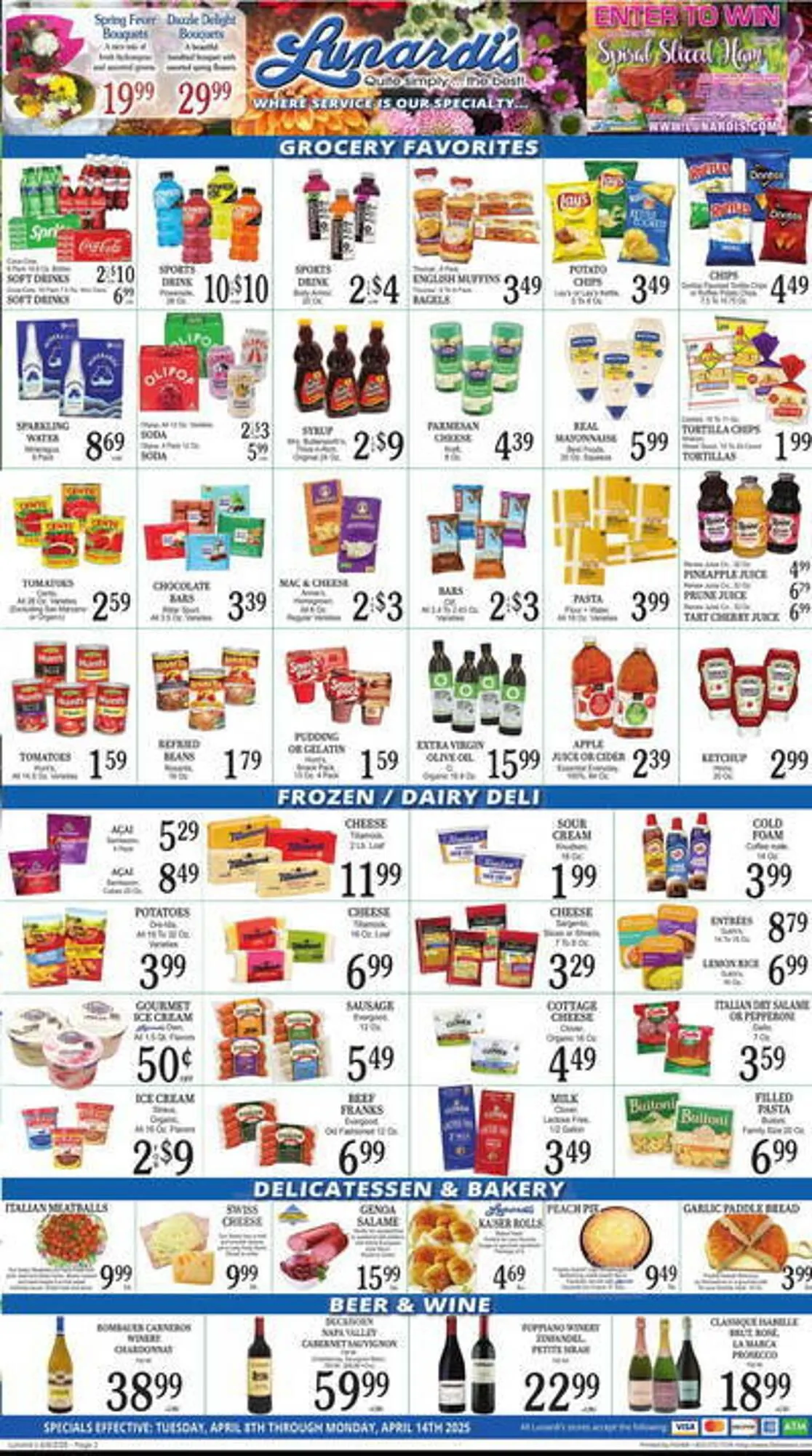 Weekly ad Lunardis Weekly Ad from April 8 to April 14 2025 - Page 2
