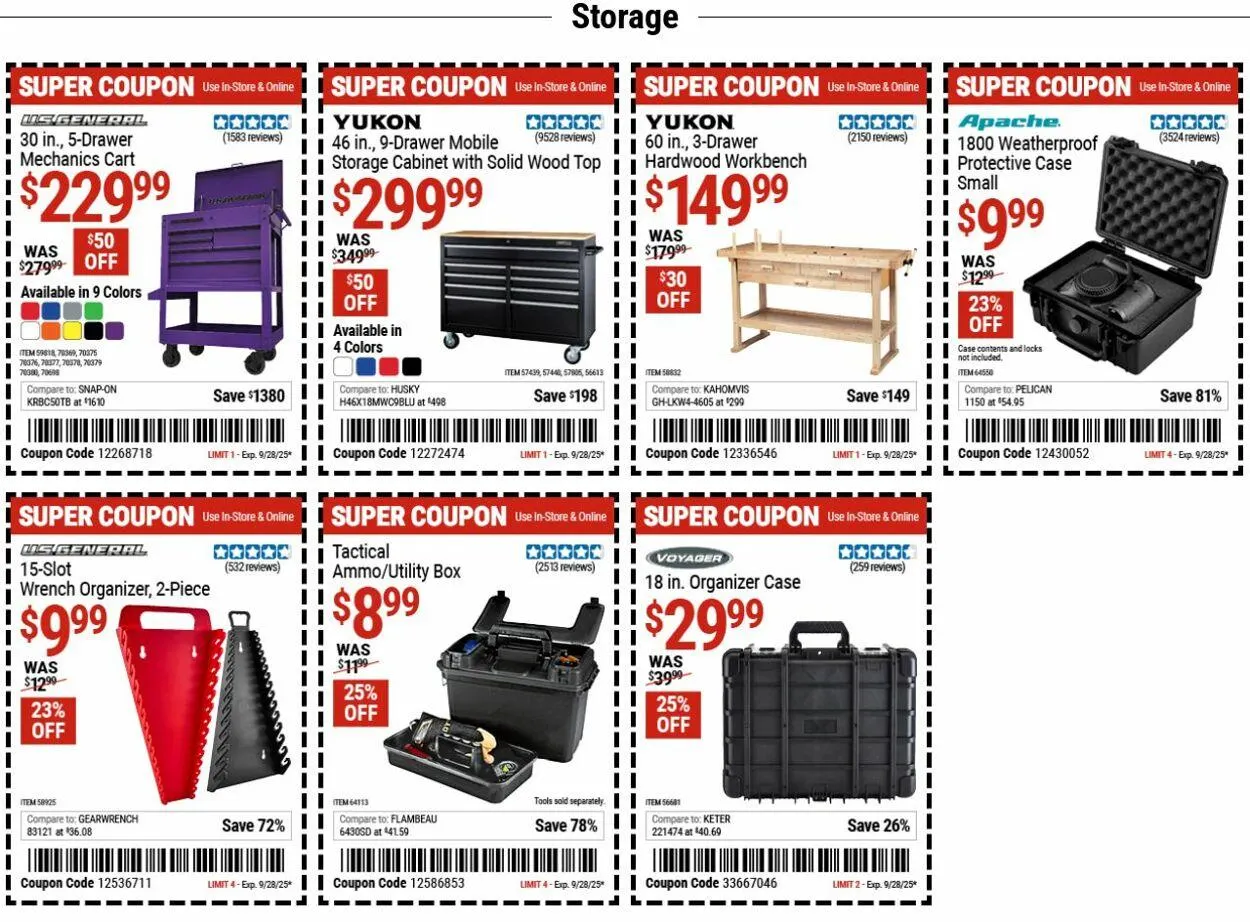 Weekly ad Harbor Freight from September 15 to September 24 2025 - Page 9