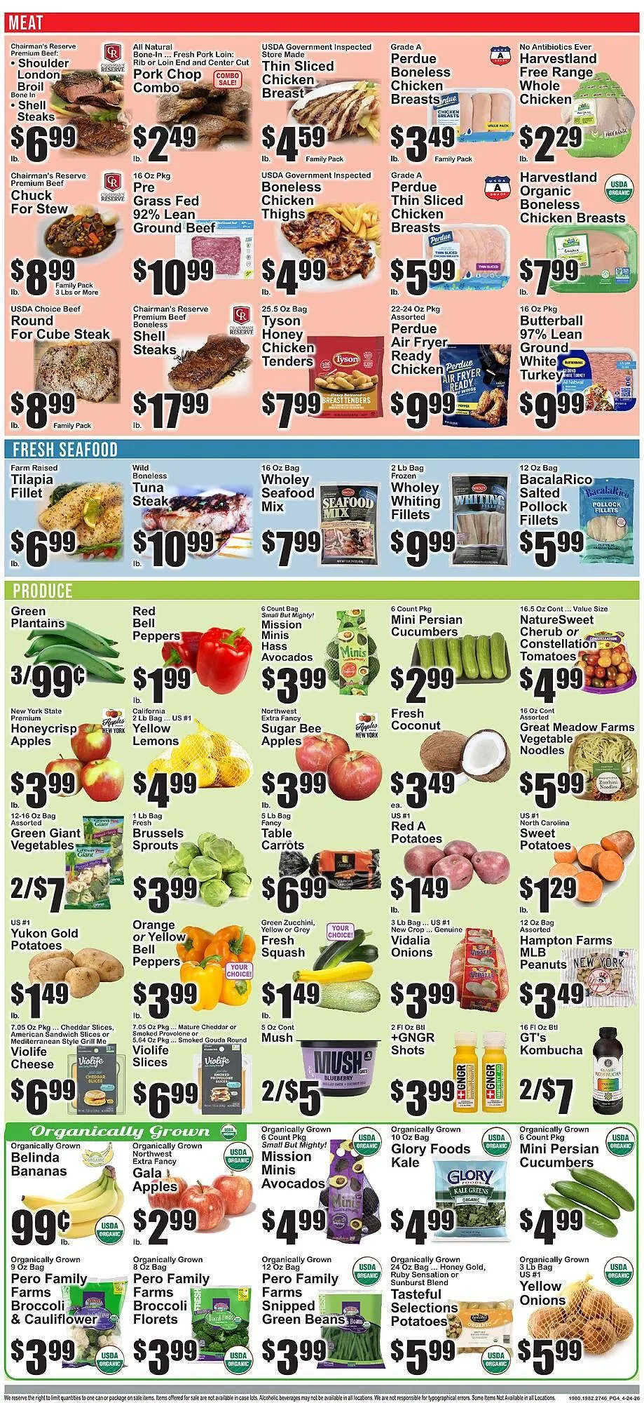 Weekly promotion The Food Emporium circular spanning from April 24 to April 30 2026 - Page 4 for Catalogue 365