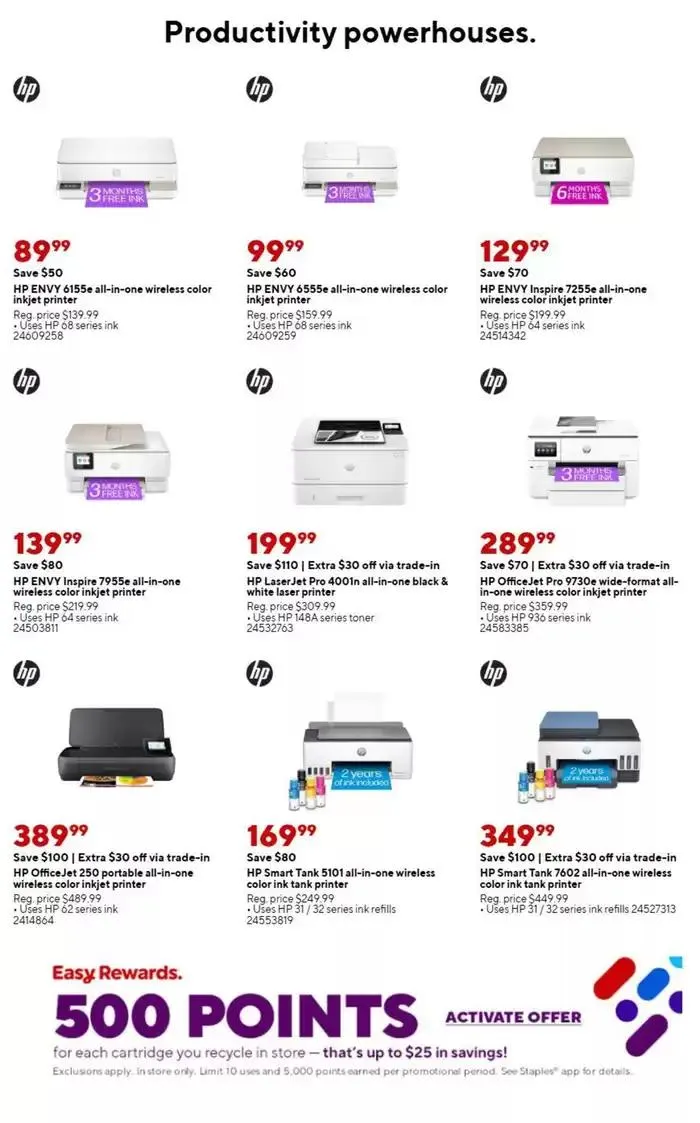 Weekly ad Staples flyer from March 26 to April 1 2025 - Page 8