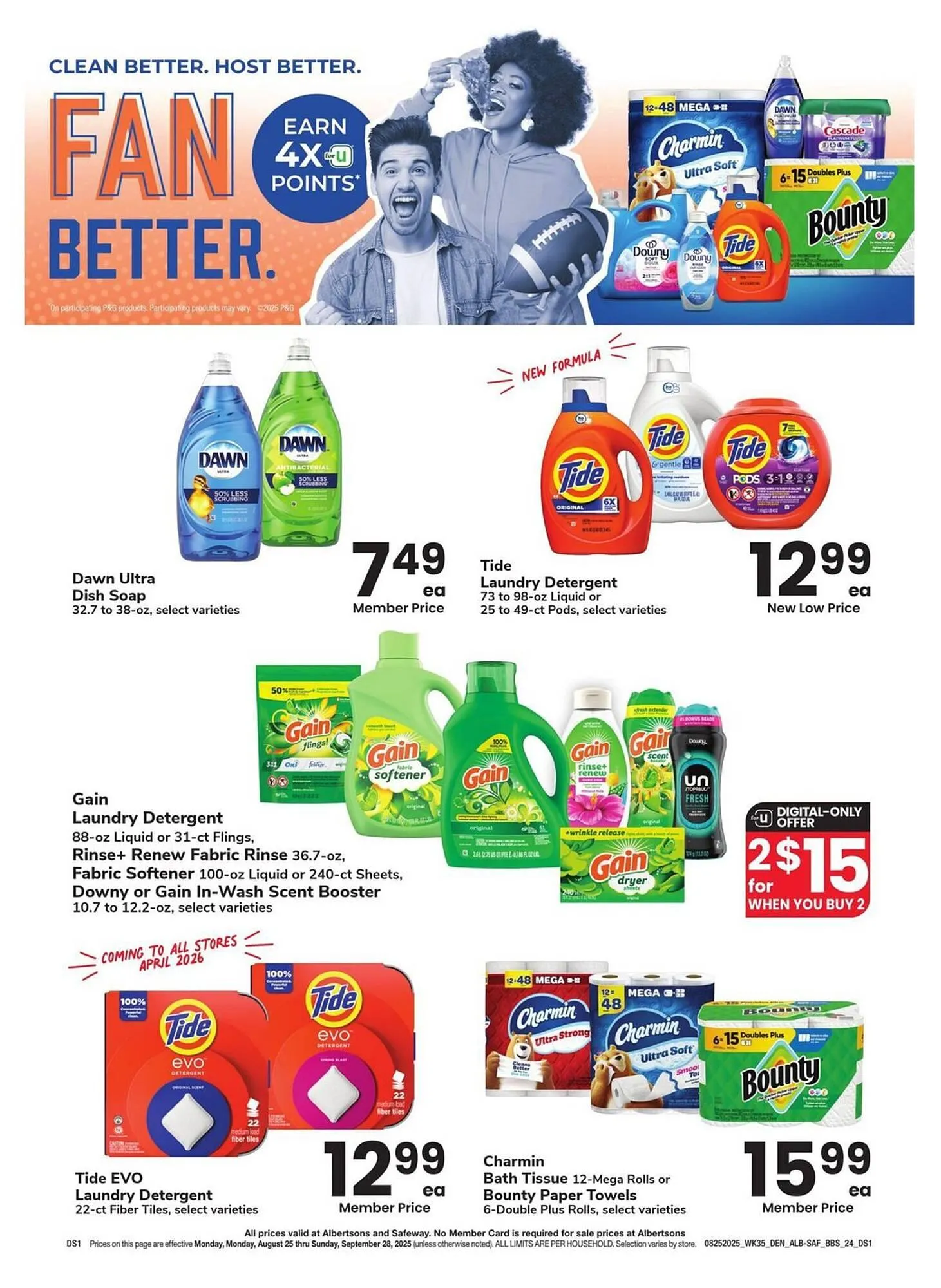 Weekly ad Albertsons Weekly Ad from August 25 to September 28 2025 - Page 24
