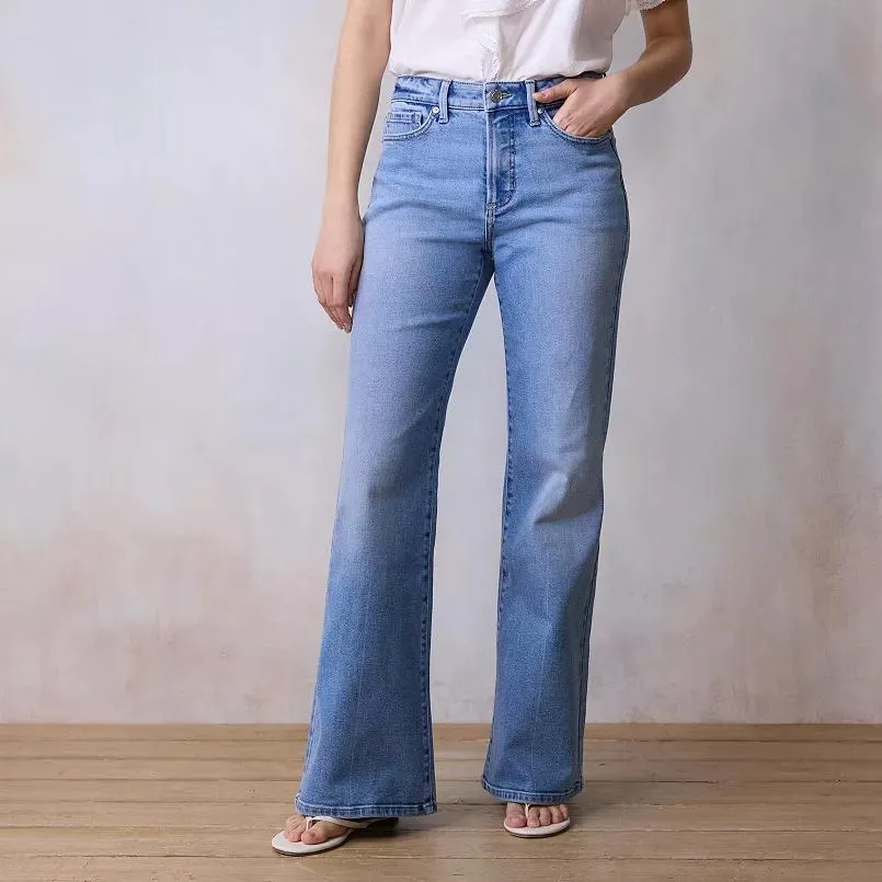 Women's LC Lauren Conrad Super High-Rise Flare Jeans