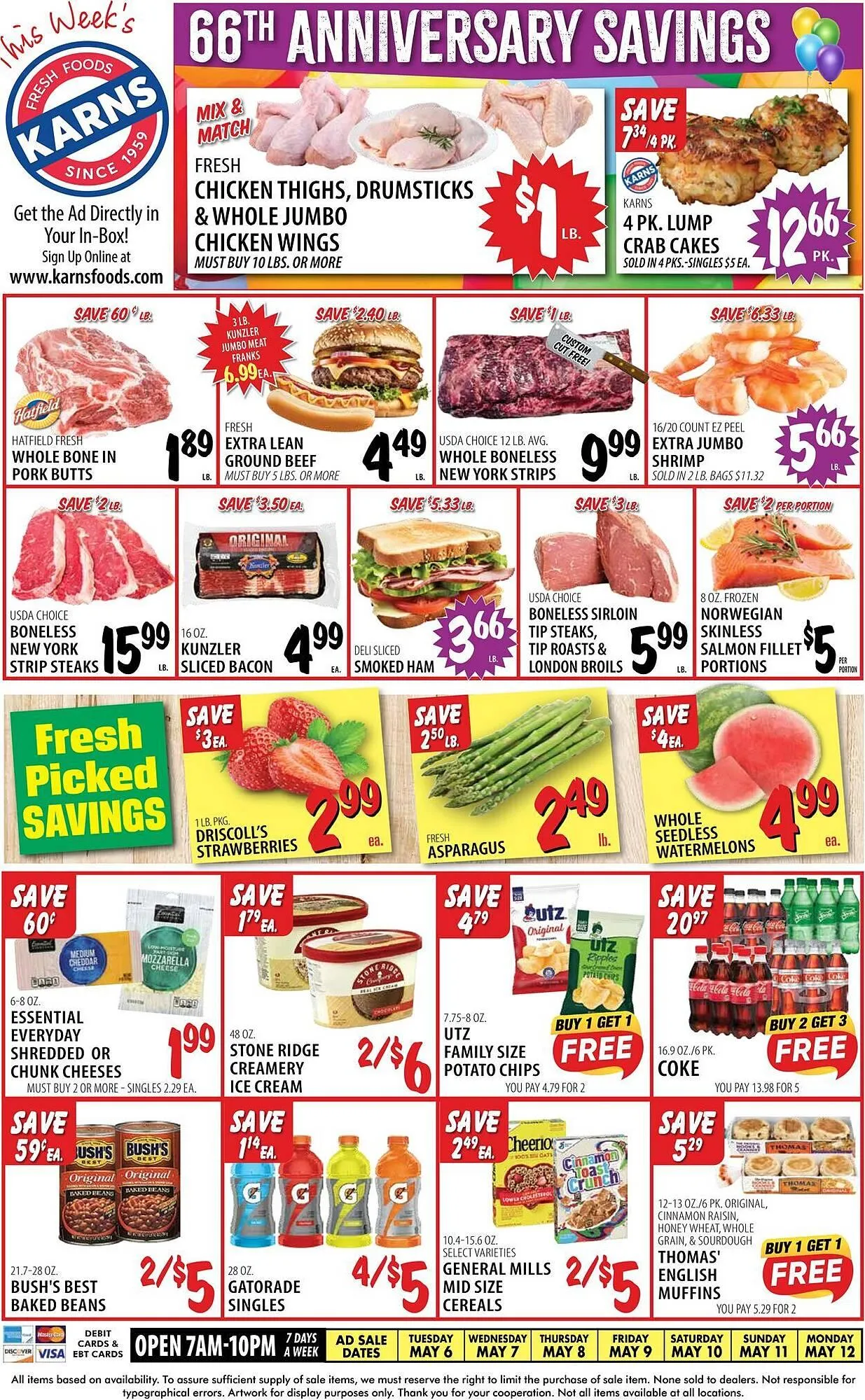 Weekly ad Karns Weekly Ad from May 6 to May 12 2025 - Page 1