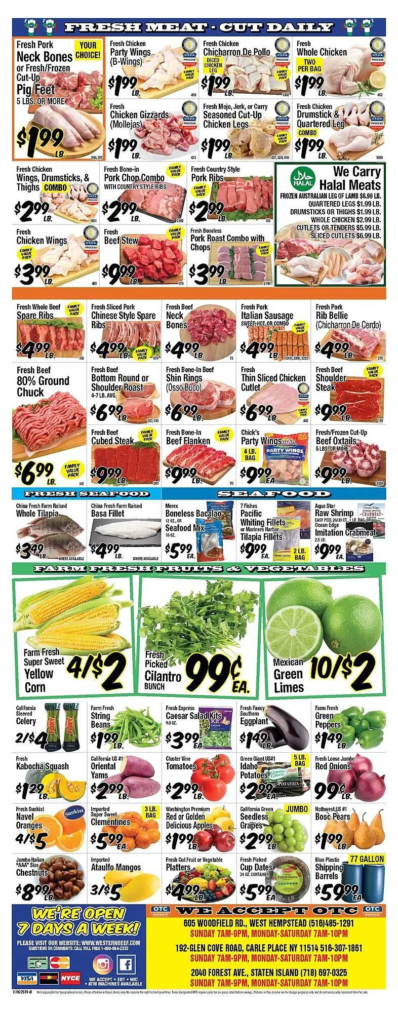 Weekly ad Western Beef circular from November 6 to November 12 2025 - Page 4