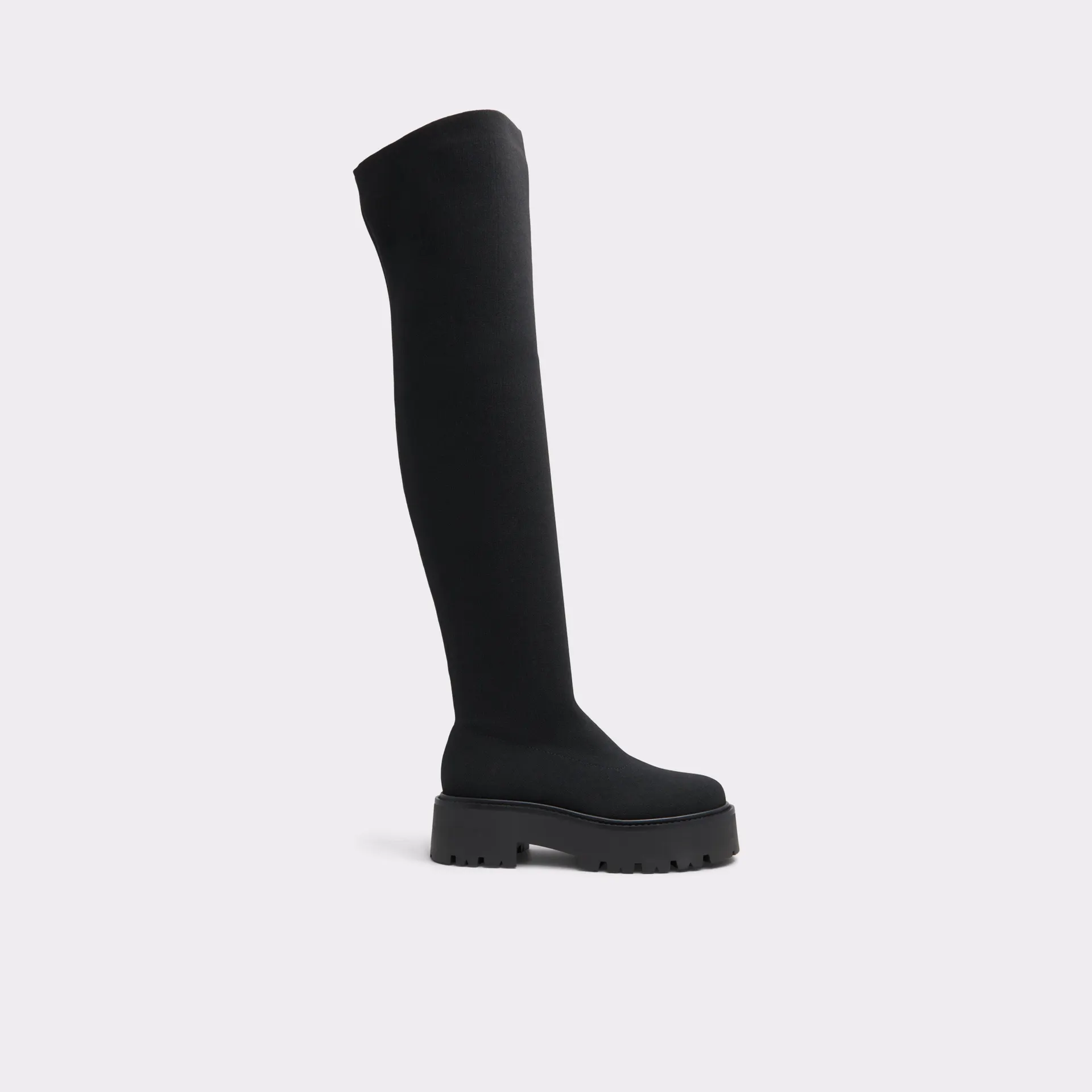 Over-the-knee boot - Black