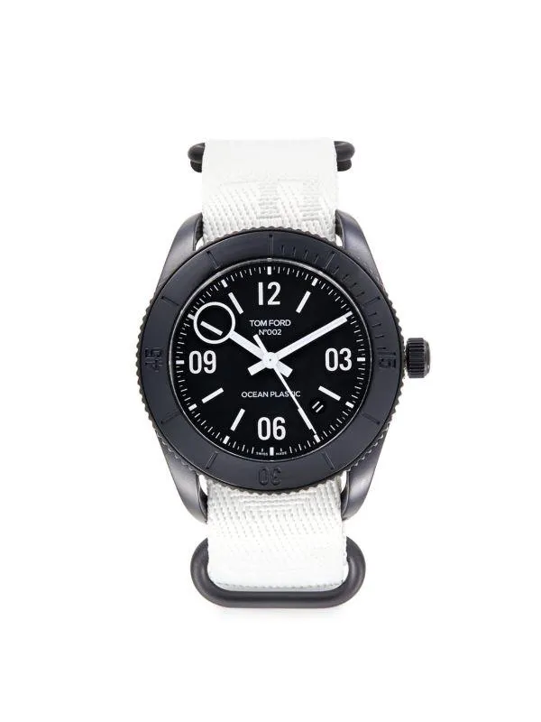 Ocean Plastic Sport 43MM Ocean Plastic & Jacquard Watch