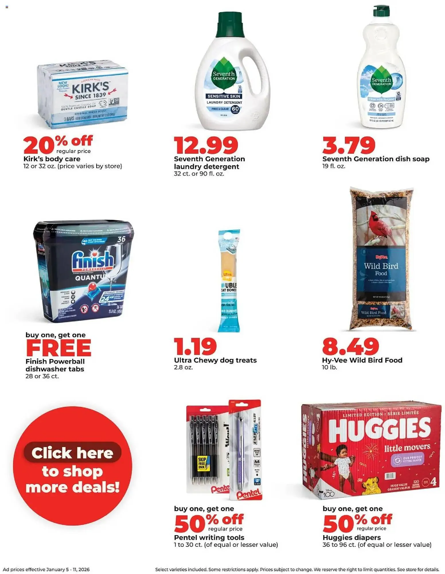 Weekly ad Hy-Vee weekly ad from January 5 to January 11 2026 - Page 38