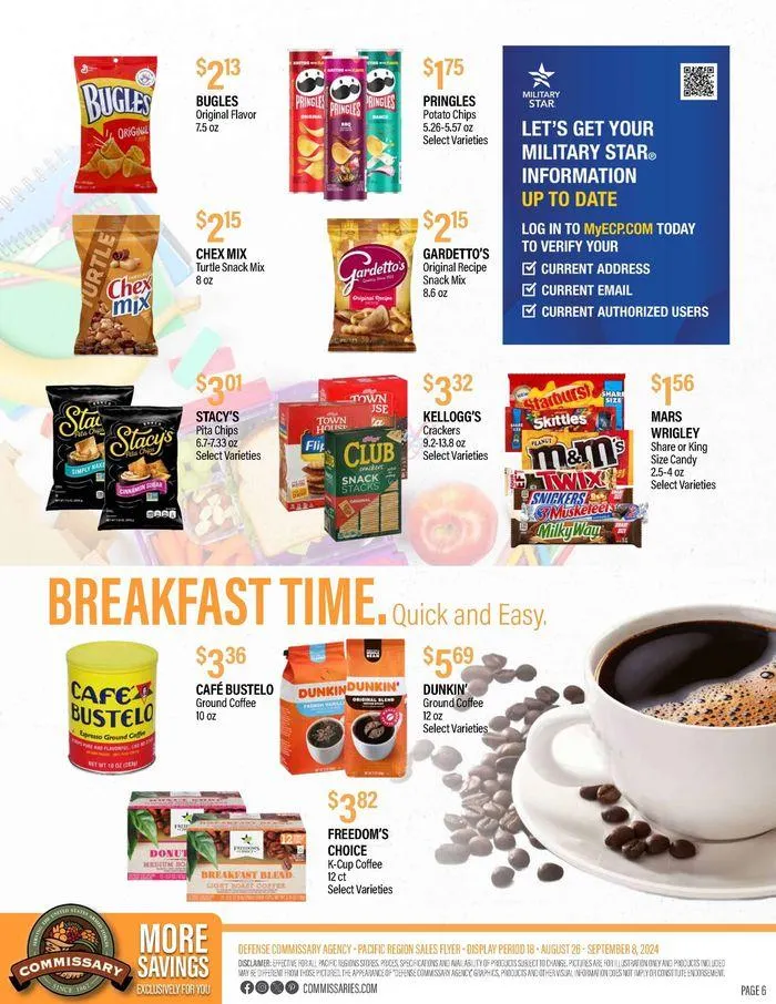 Weekly ad Current bargains and offers from August 26 to September 8 2024 - Page 6