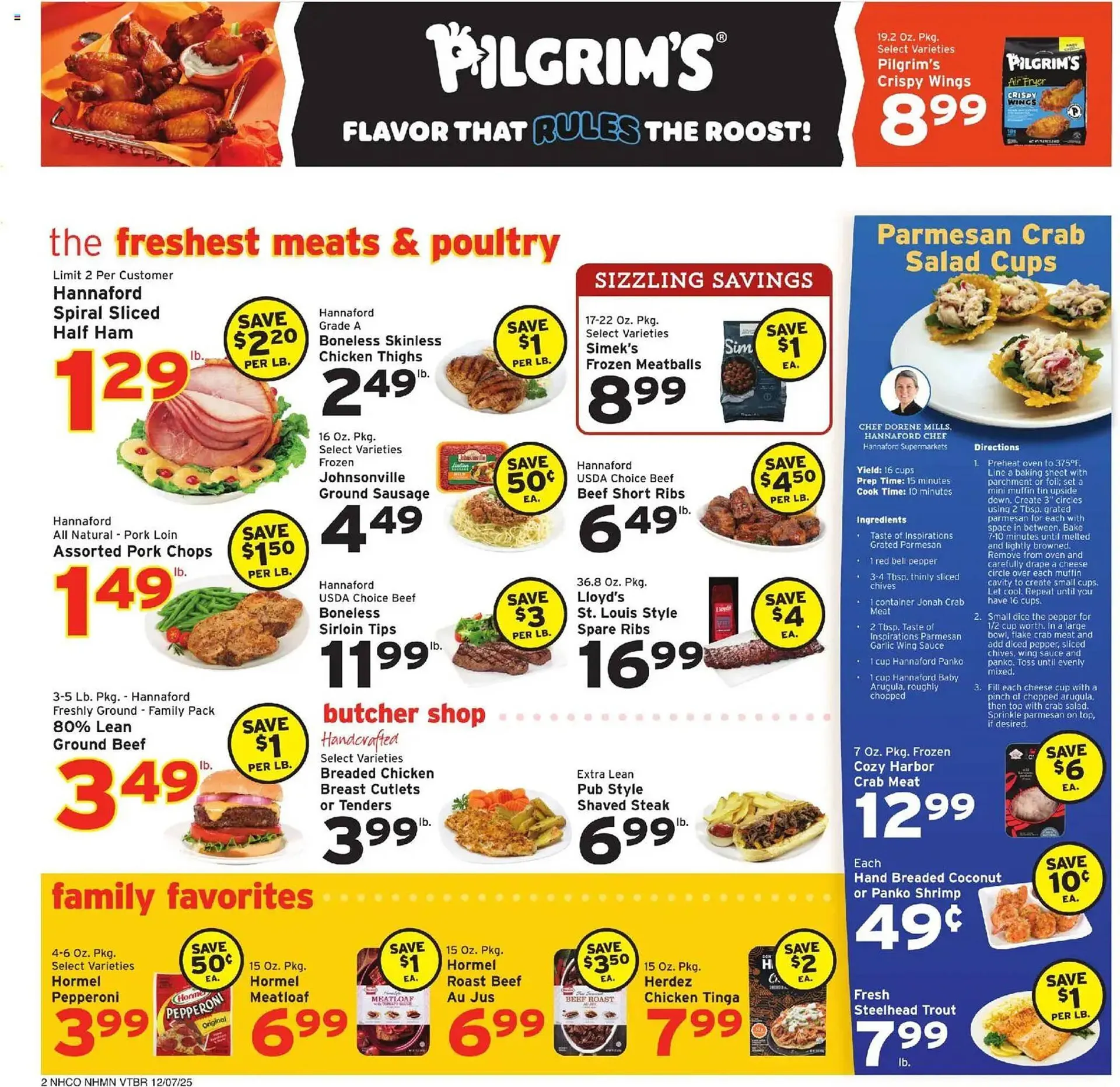 Weekly ad Hannaford flyer from December 7 to December 13 2025 - Page 2