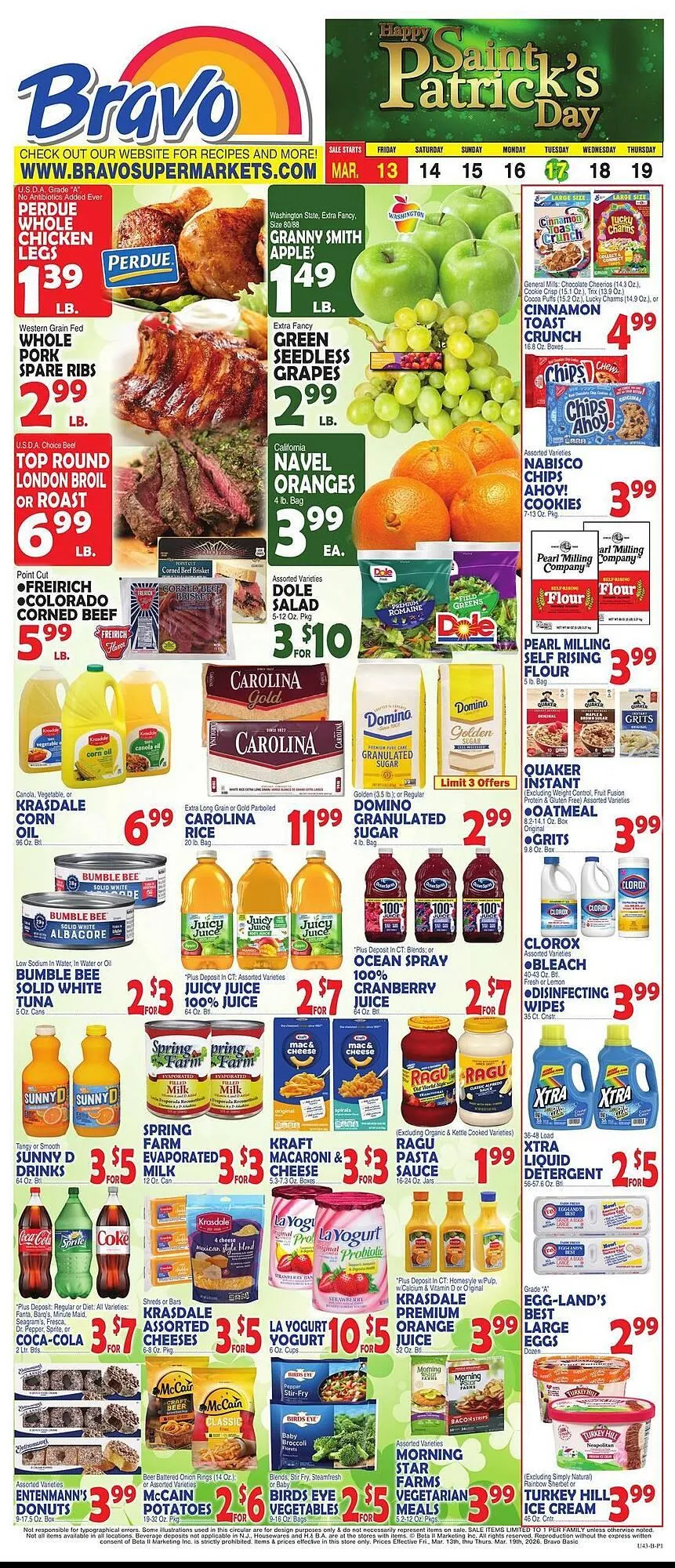 Bravo Supermarkets weekly ad - 1