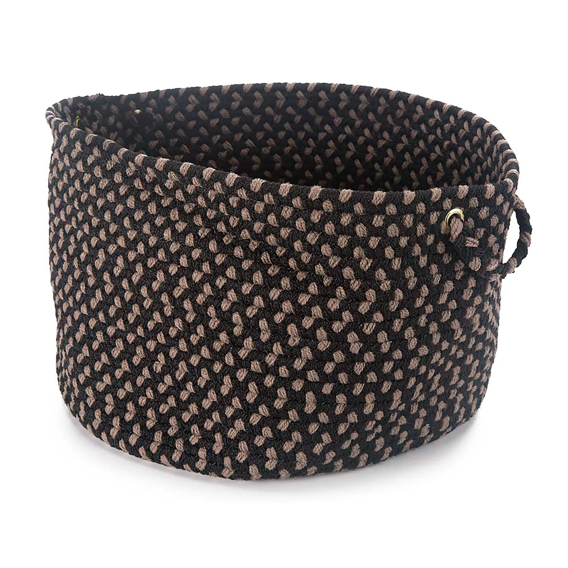 Braided Polypro Roanoke Basket with Handles