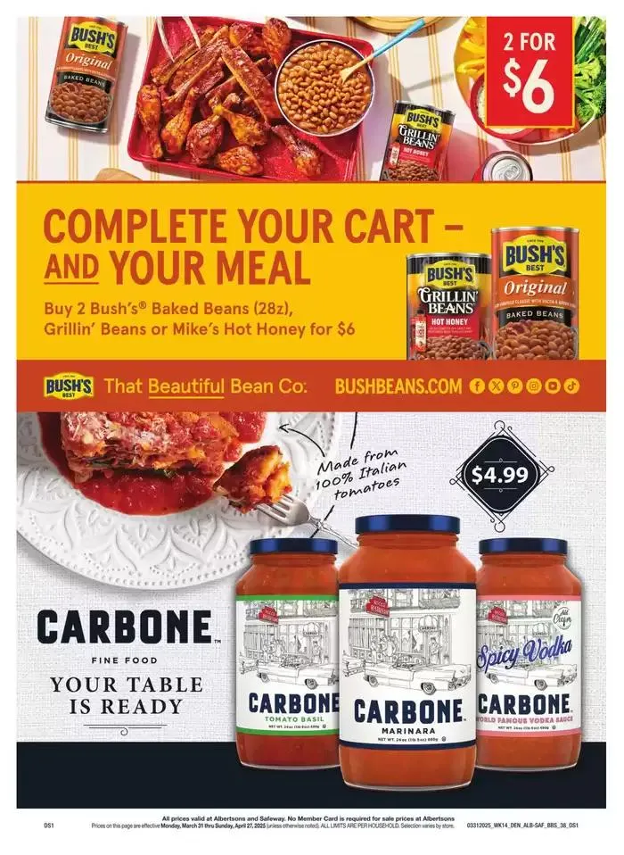 Weekly ad  Albertsons - Denver - BBS from March 31 to April 27 2025 - Page 38