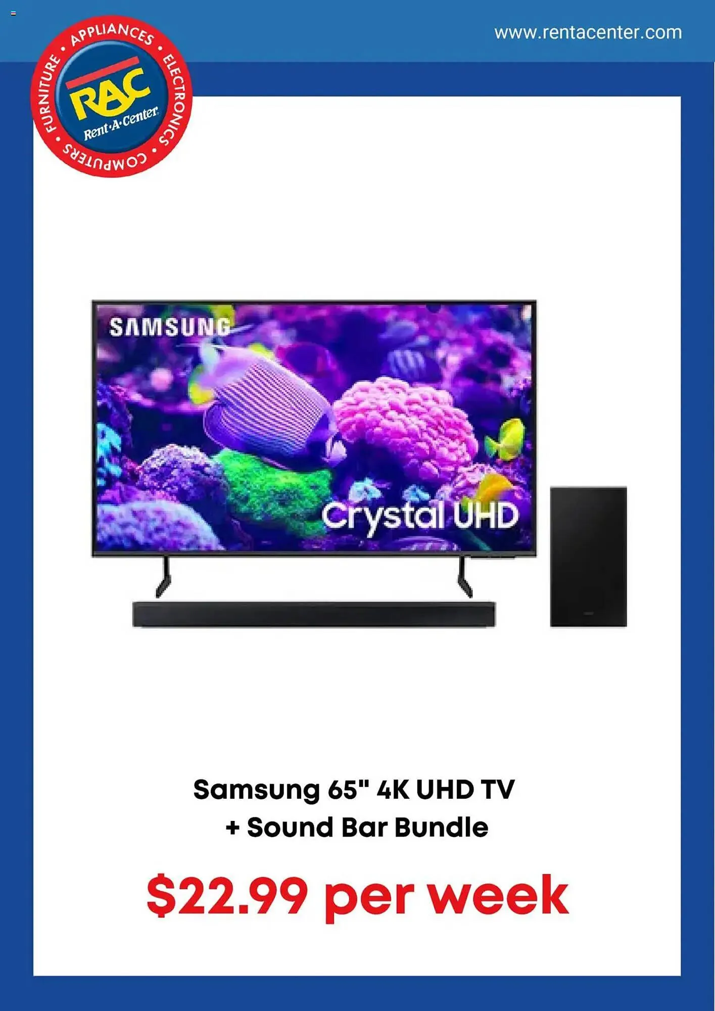 Weekly ad Rent A Center Weekly Ad from July 22 to August 20 2025 - Page 6