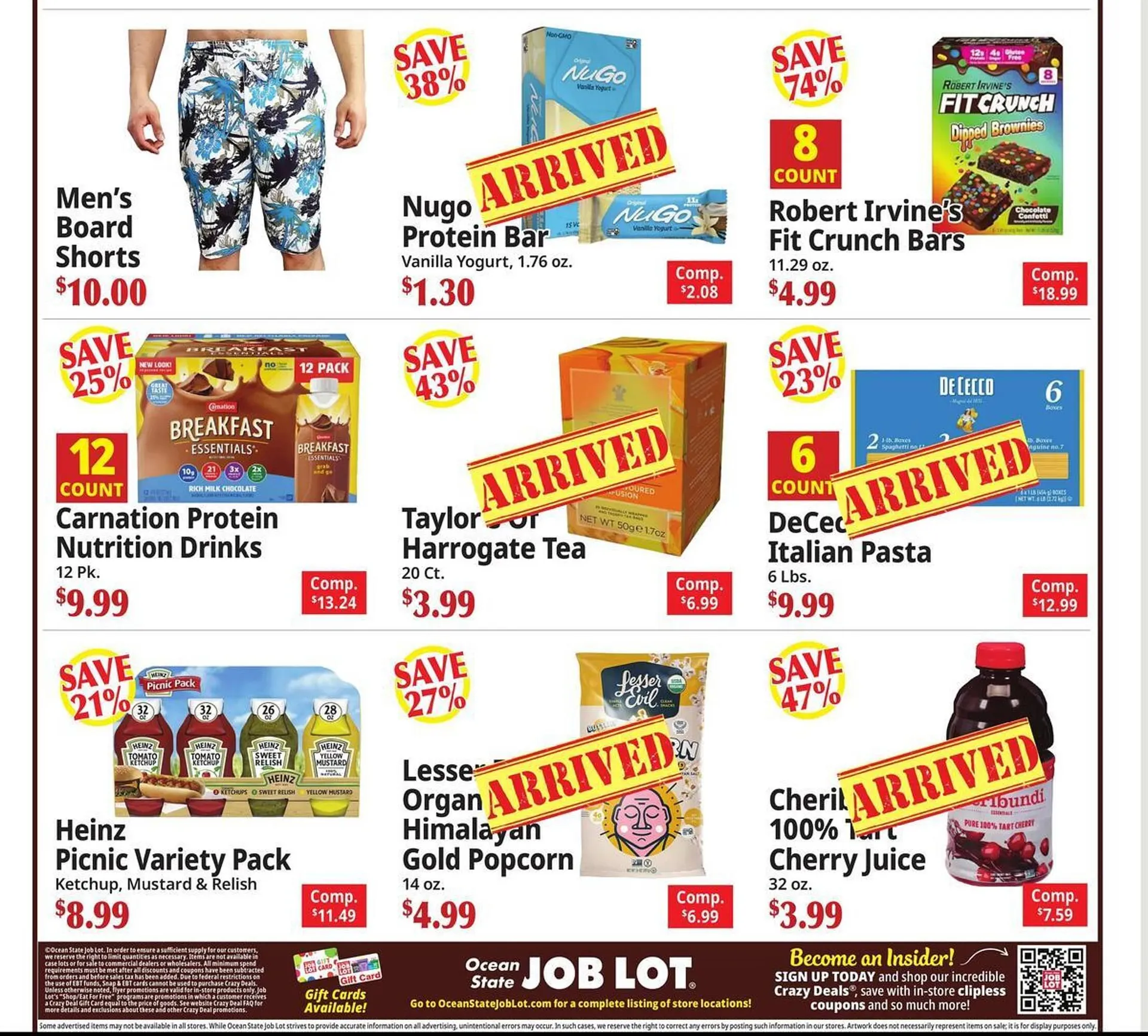 Weekly ad Ocean State Job Lot flyer from May 7 to May 13 2026 - Page 6