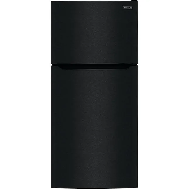 Frigidaire 18.3-cu ft Top-Freezer Refrigerator (Black) Garage Ready
