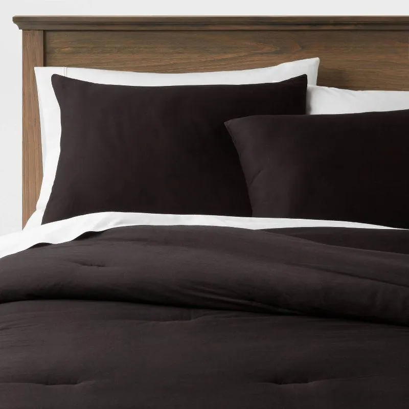 Washed Cotton Sateen Comforter and Sham Set - Threshold™