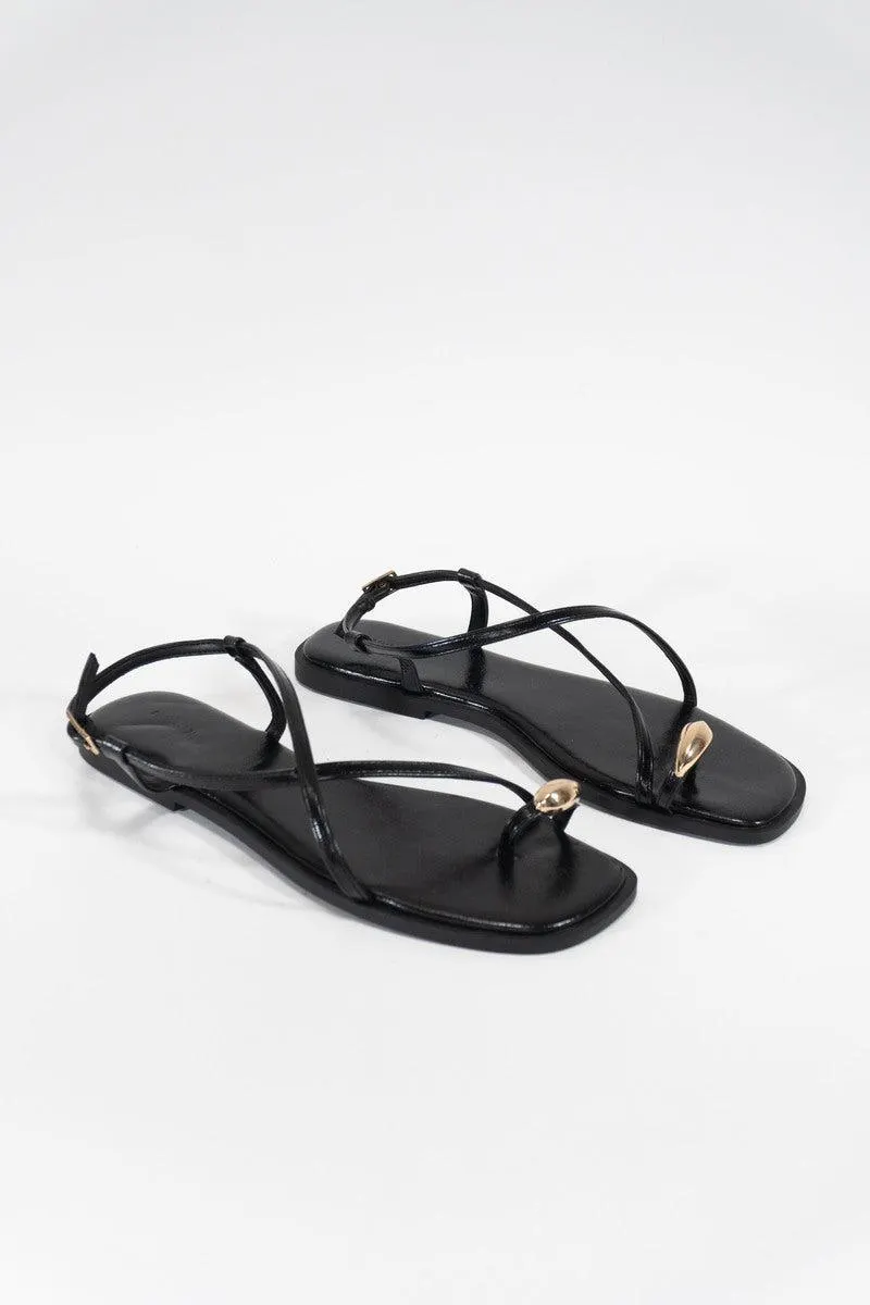 Crisscross Toe-Ring Sandals