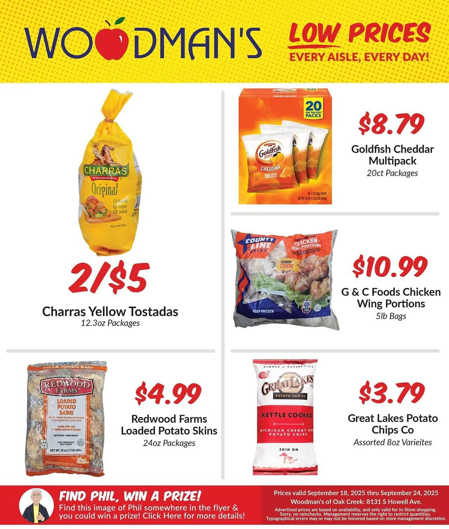 Weekly ad Woodman's weekly ad from September 19 to September 24 2025 - Page 1