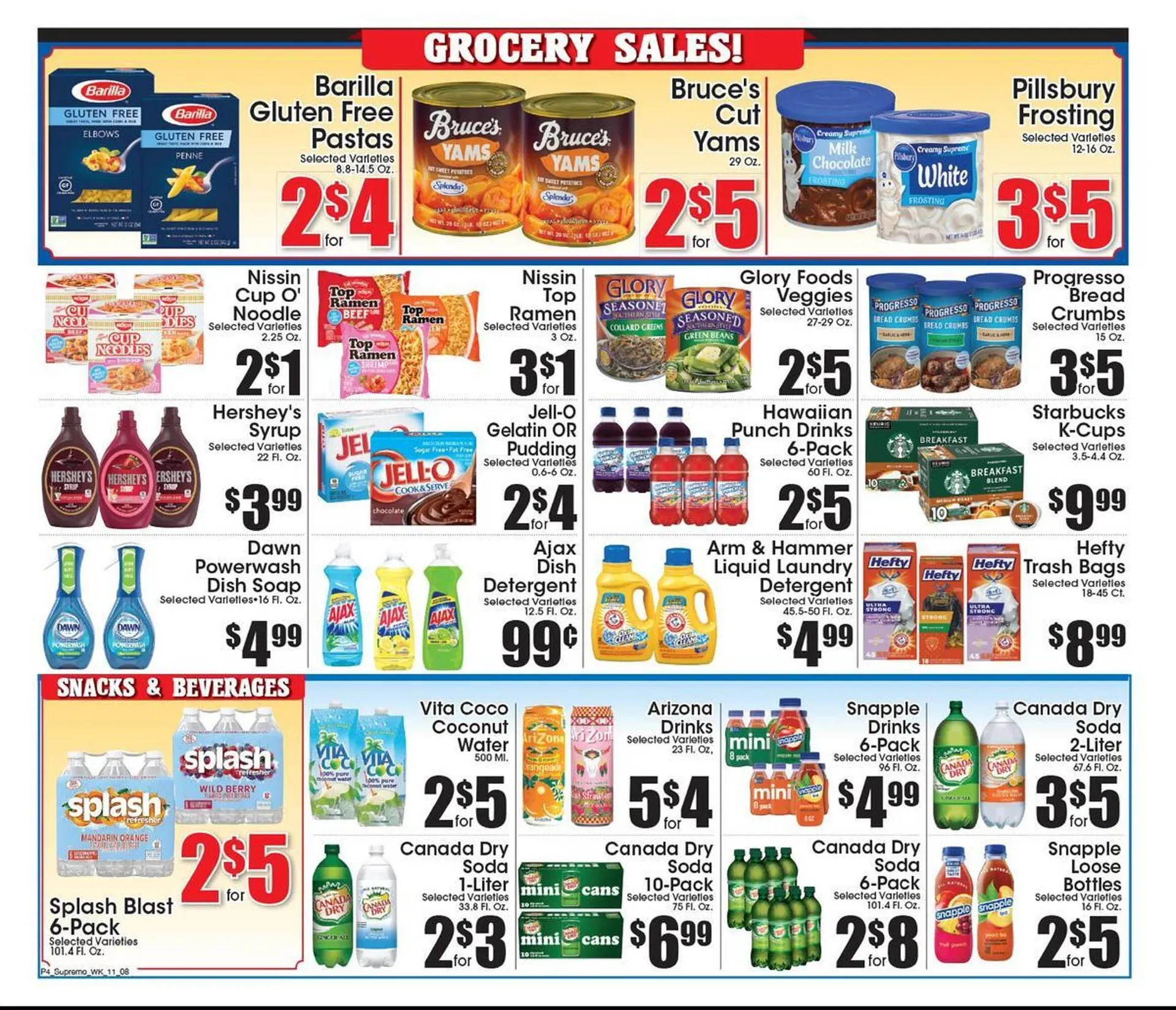 Weekly ad Supremo Foods Inc weekly ad from November 8 to November 14 2025 - Page 4