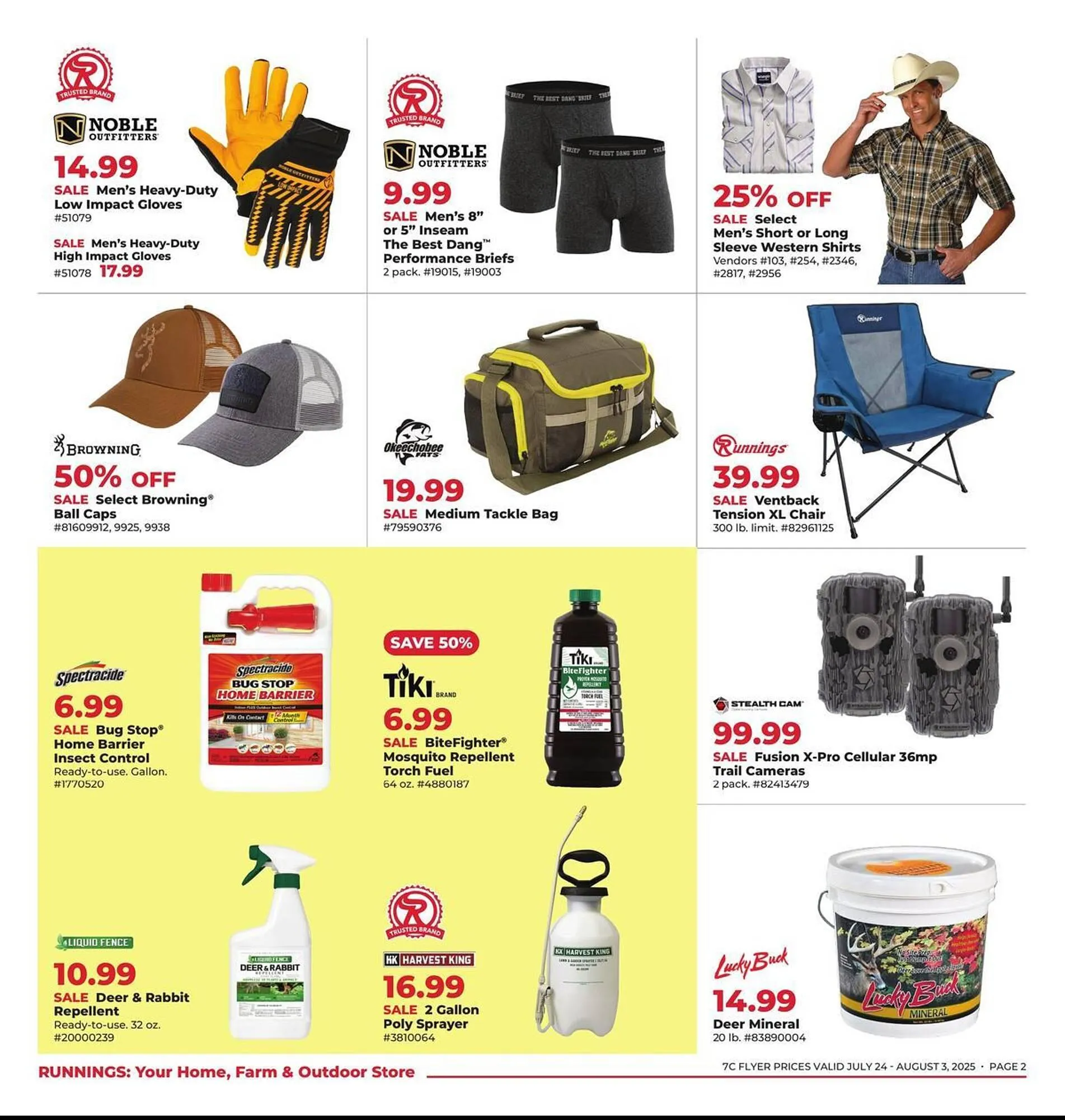 Weekly ad Runnings Weekly Ad from July 24 to August 3 2025 - Page 2