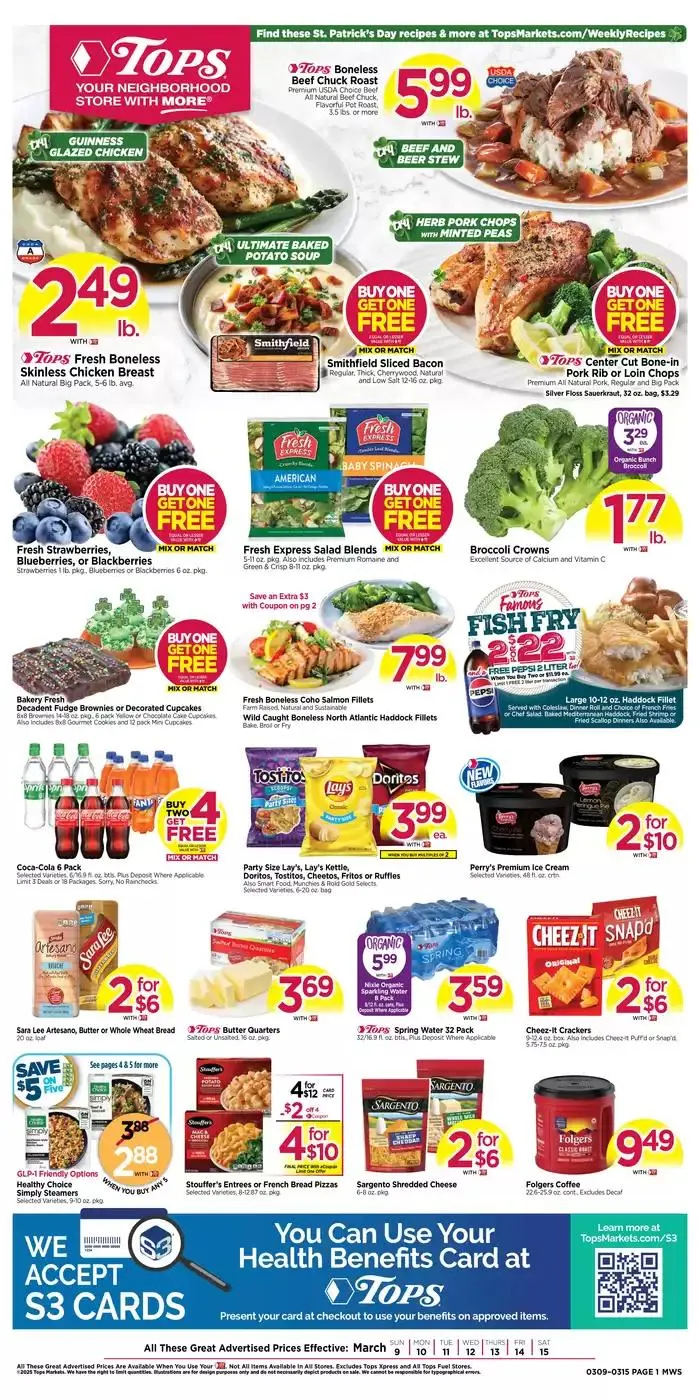 Weekly ad Great offer for bargain hunters from March 9 to March 15 2025 - Page 1