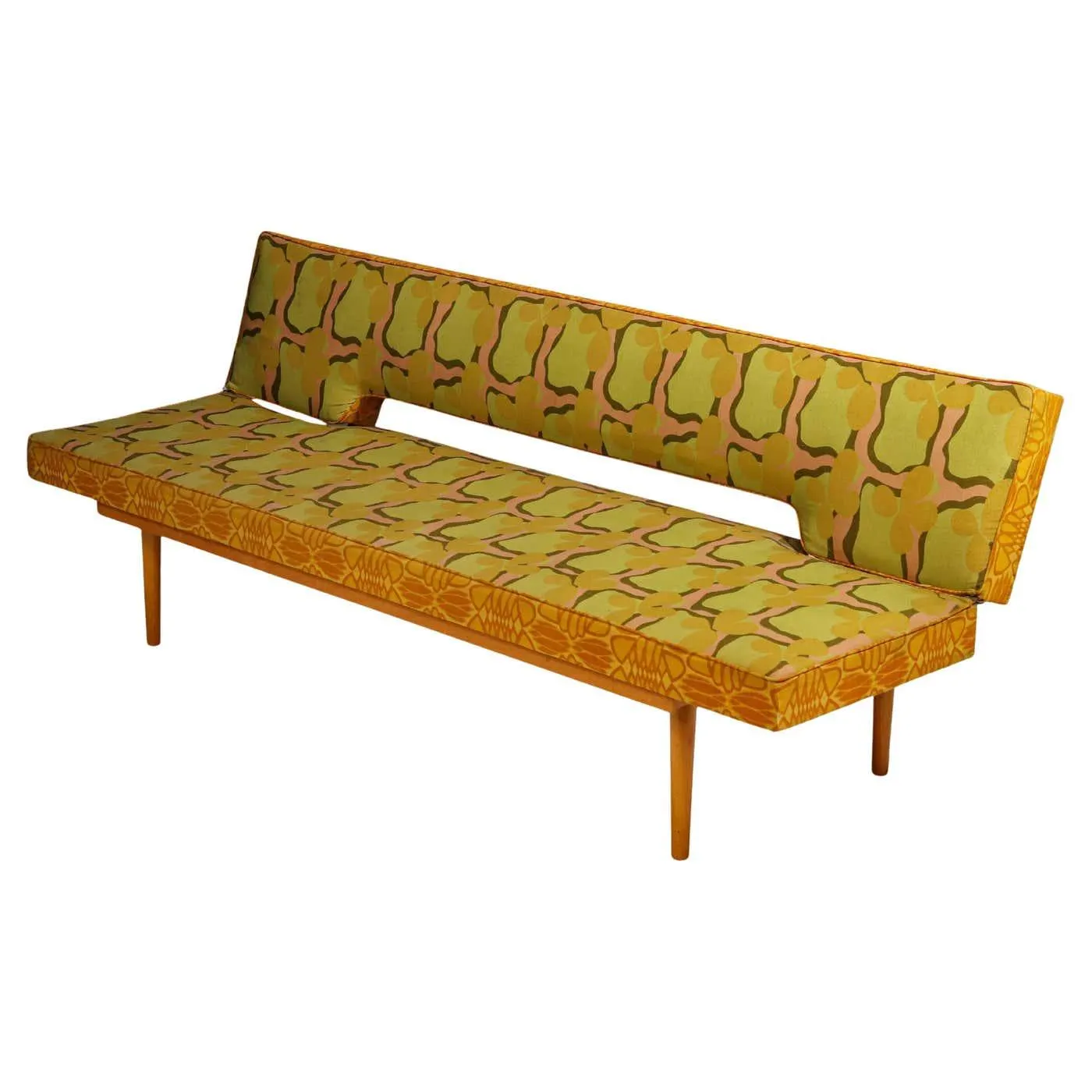 Midcentury folding daybed by Miroslav Navrátil, 1960´s, Czechoslovakia