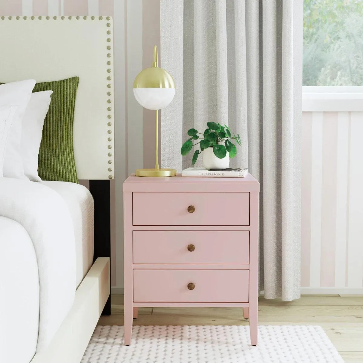 Rushville Wood Nightstand