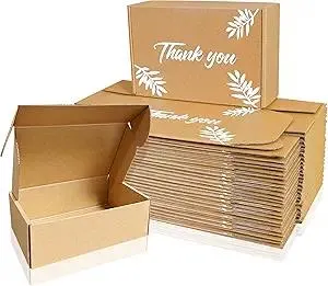 Inner Measurement 9x6x3 Inches 25 Pack Shipping Boxes Brown Small Business Mailing Boxes Cardboard Corrugated Mailers Box