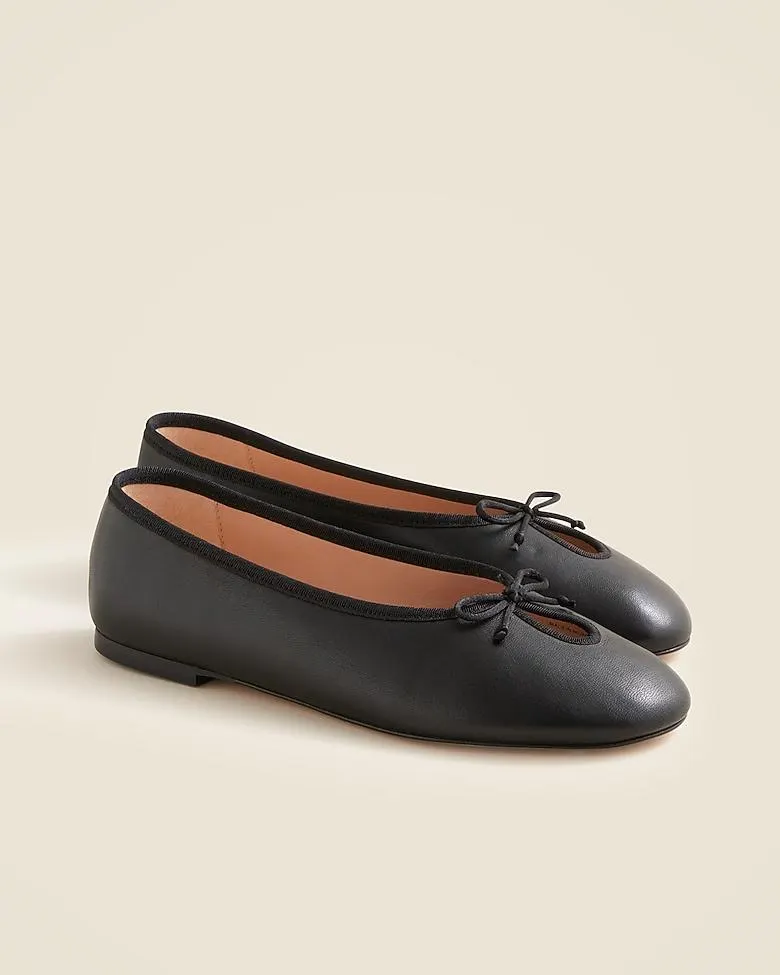 Andi keyhole ballet flats in leather