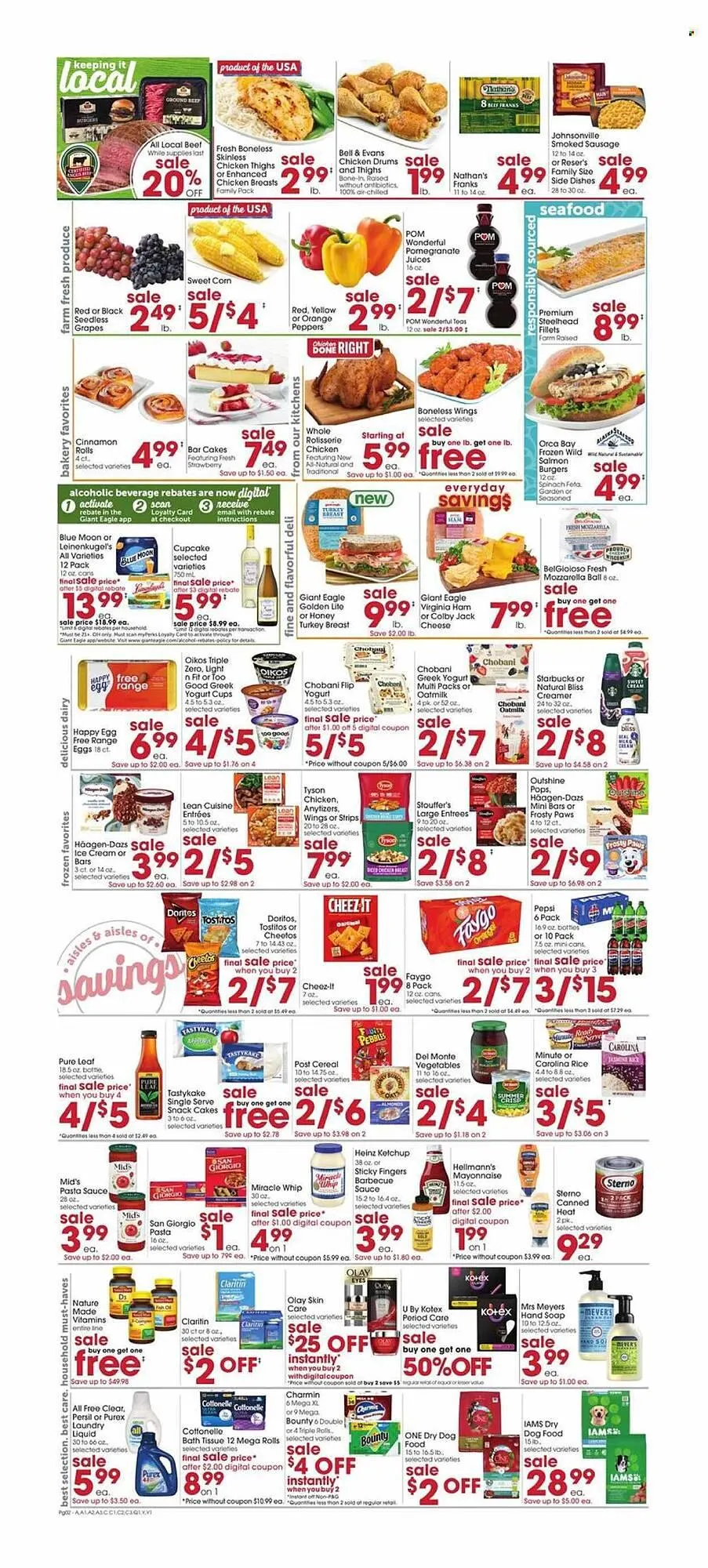 Weekly ad Giant Eagle weekly ad from April 16 to April 22 2026 - Page 2